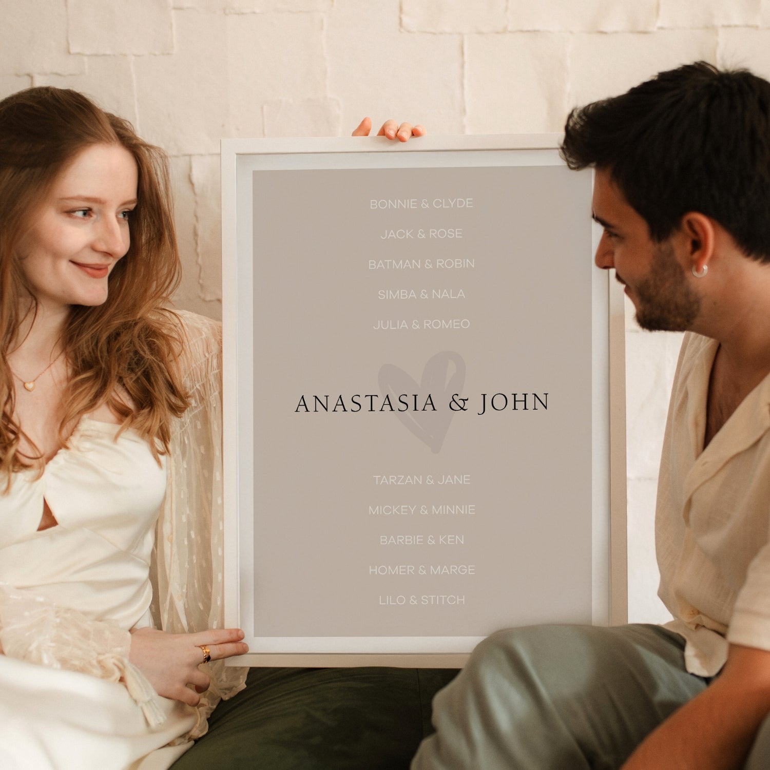 Personalisiertes Celebrity Poster – Pop-Art Portrait im Stil von Promi-Illustrationen als Geschenk oder Wanddekoration