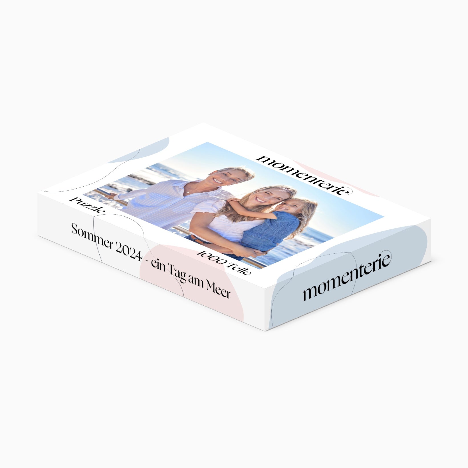 Fotopuzzle mit eigenem Bild und elegantem Design im Querformat