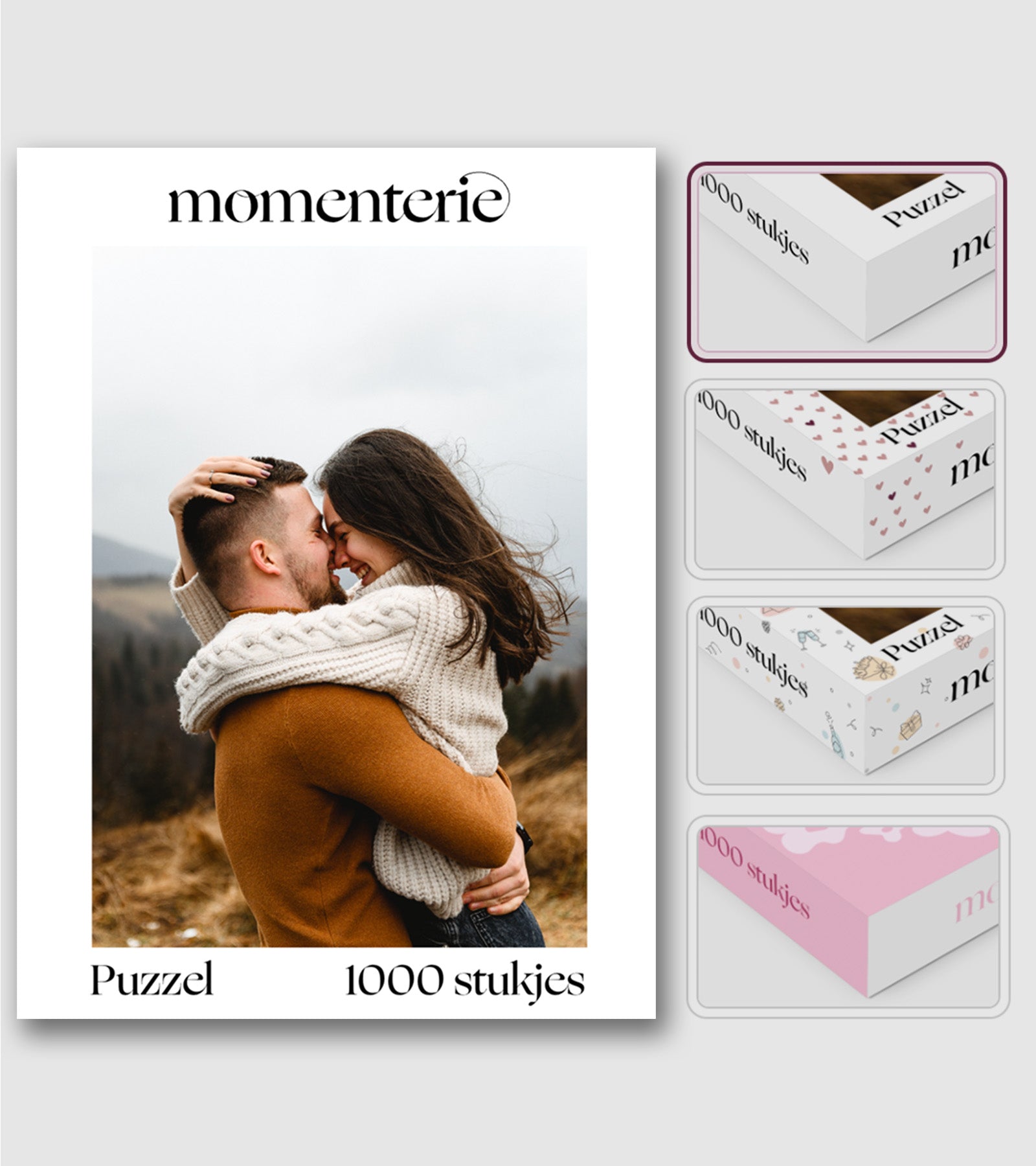Gepersonaliseerde fotopuzzel – hoogwaardige puzzel met eigen foto als creatief en uniek cadeau voor familie, vrienden of partner